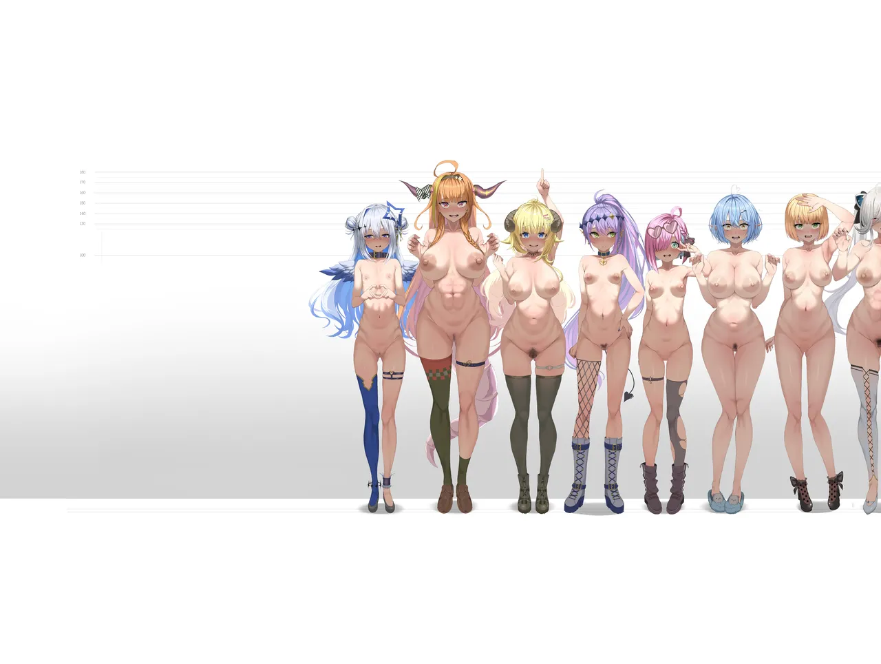 ホ□ライブ からだのくらべる図鑑2 ーちちくらべ しりならべー - 193617
