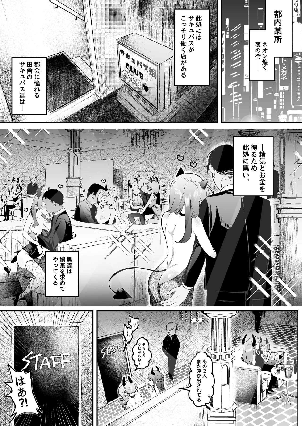 淫乱サキュバスと処女サキュバスを拾ったら… - 213045