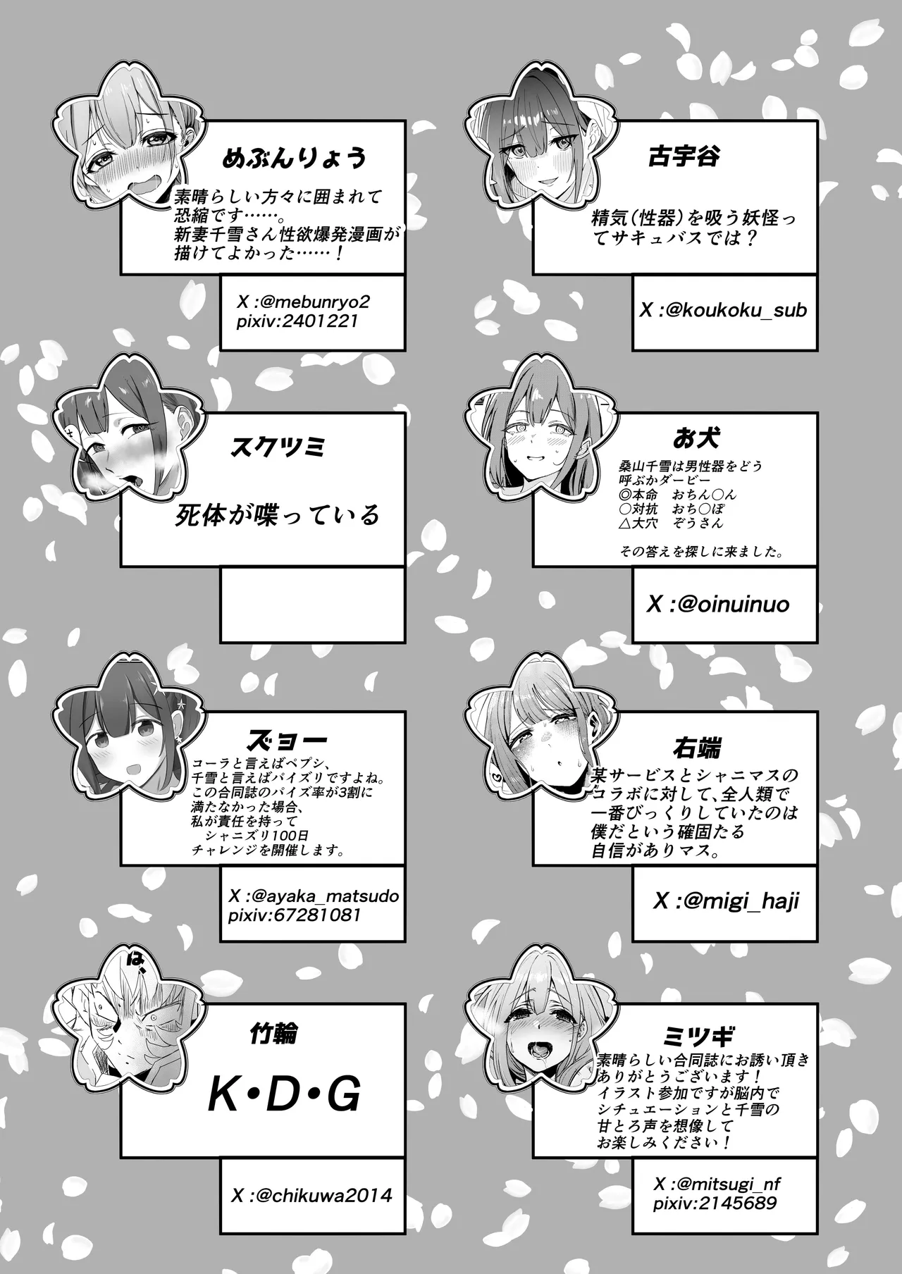 桑山千雪ドスケベ合同誌 スケベのためのララバイ - 215505