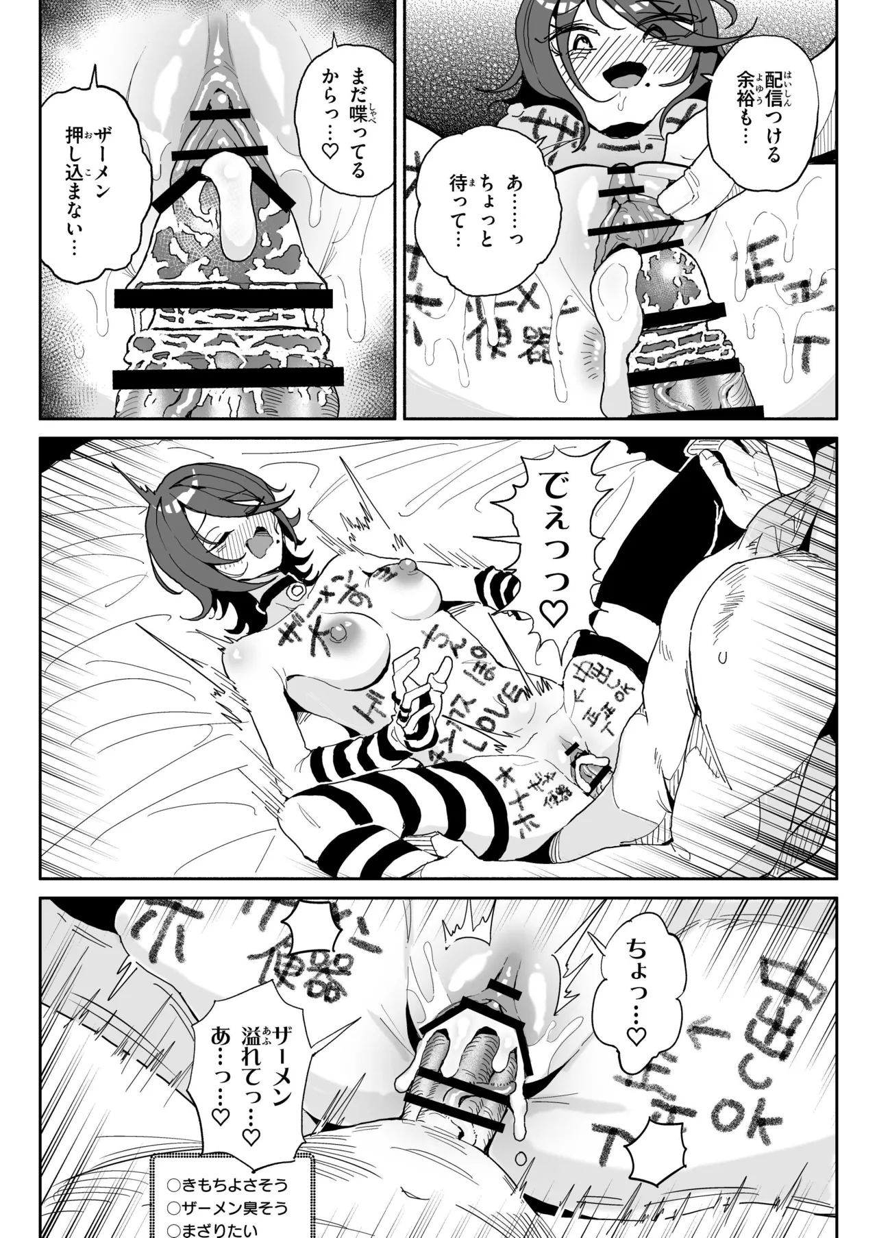 ちん嗅ぎ系配信者一週間チンカスザーメン生活 - 41195