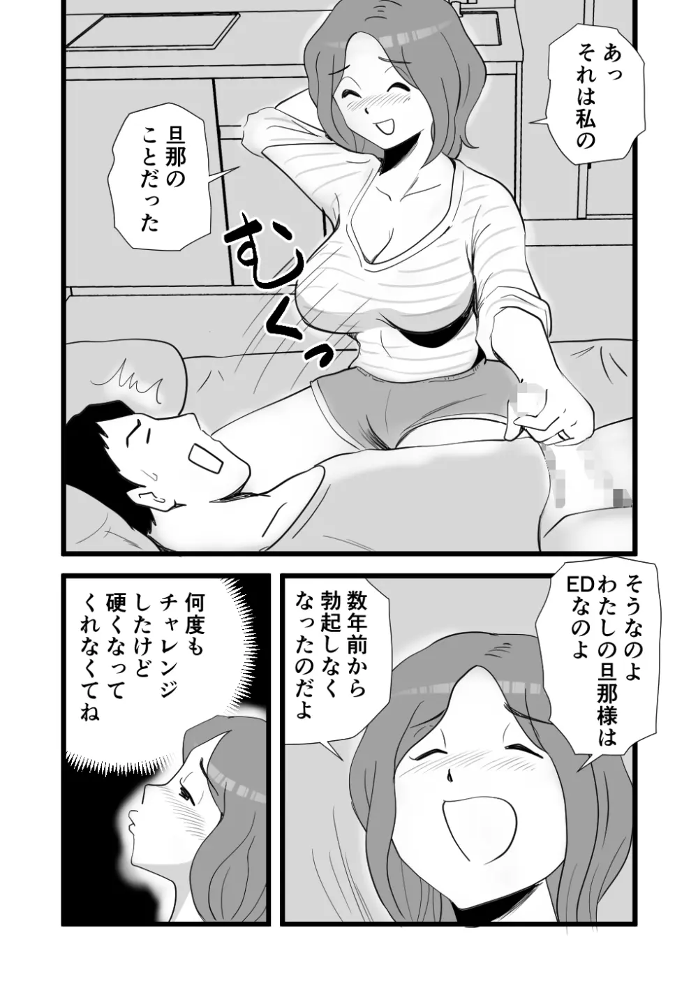 家出してきた母さんの性欲がすごかった - 92971