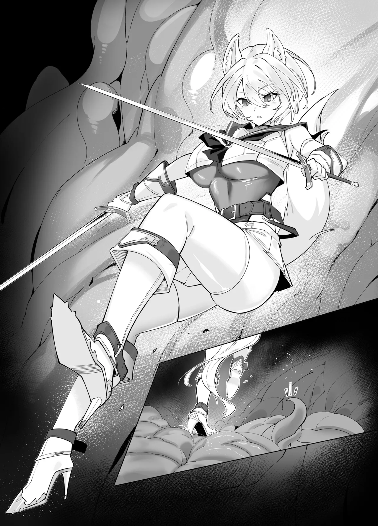 白狼剣士ハティちゃんのえっちな冒険の書 - 100153