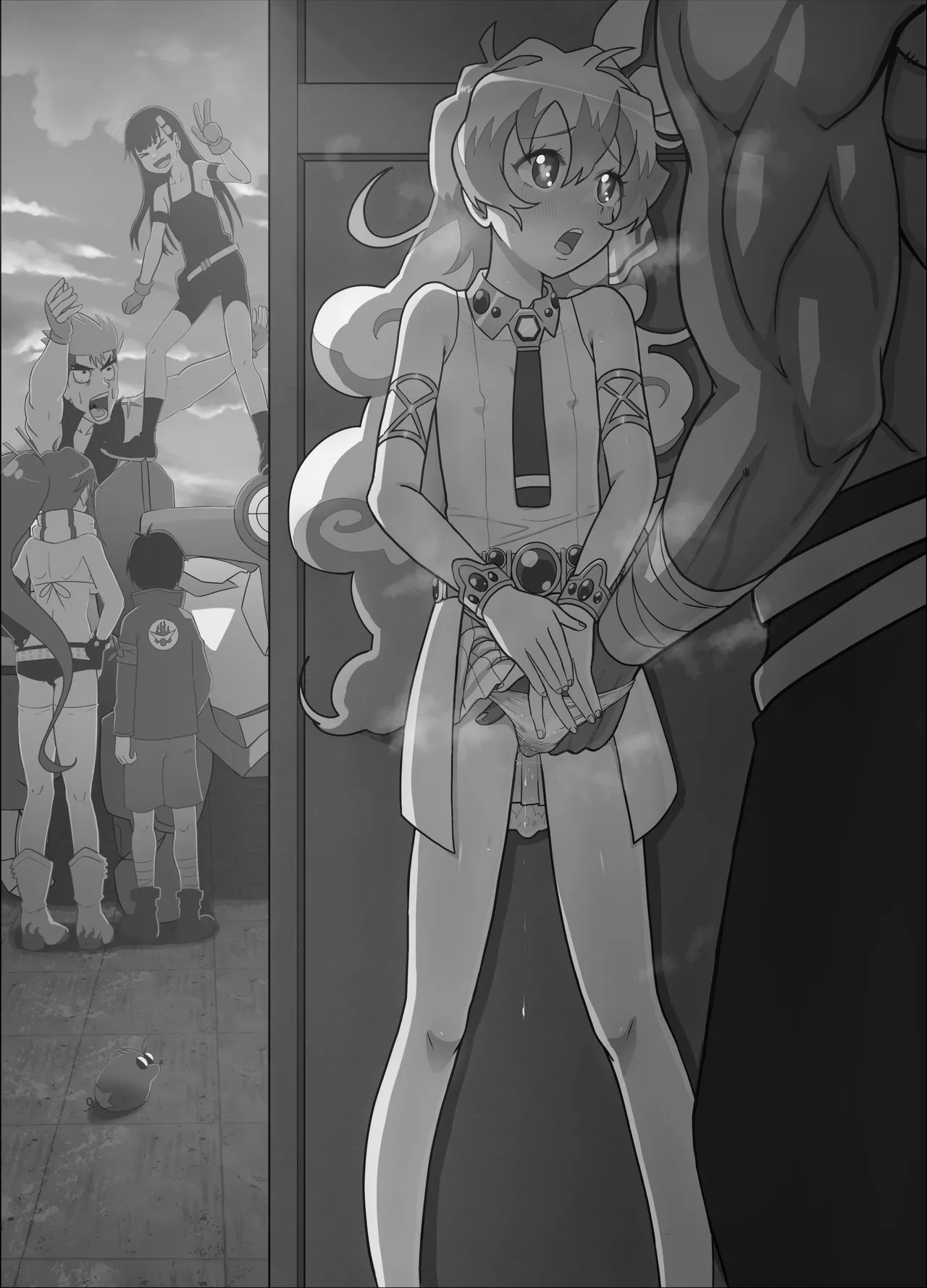 大グレン団のモブキャがニアたんとイチャラブSEXする漫画 - 102898