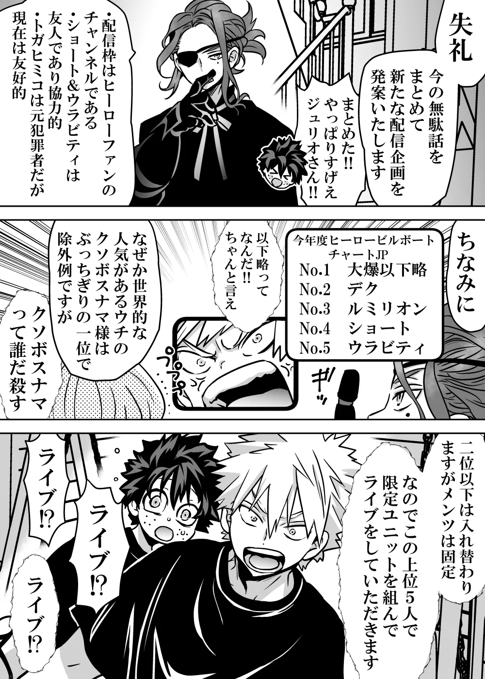 女体化したデクにA組が湧いて群がる話 - 128339